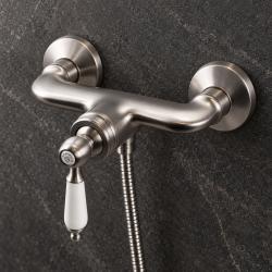 Aquanello Heritage Manor Classic Shower Mixer Stainless Steel NB-2001-HM